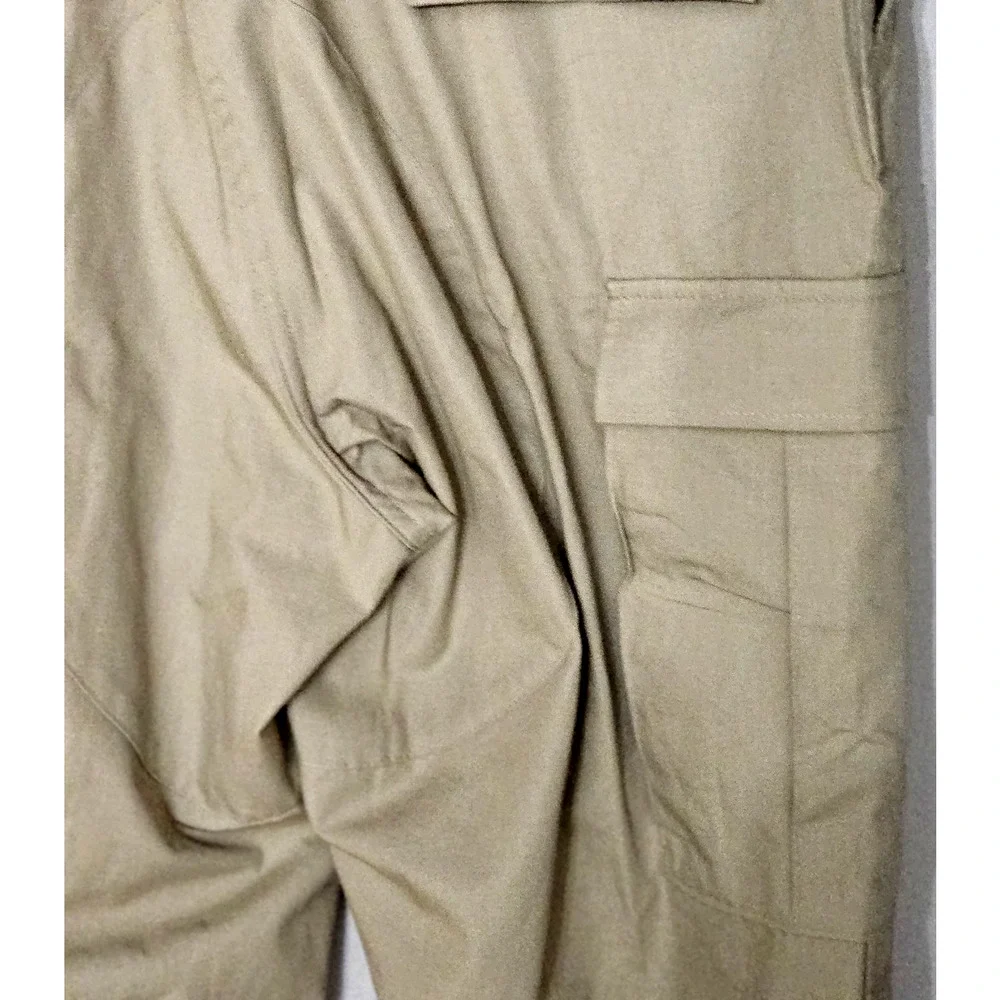 Propper BDU Tactical Pants Men’s Large Khaki Cargo ButtonFly Gorpcore 38x32